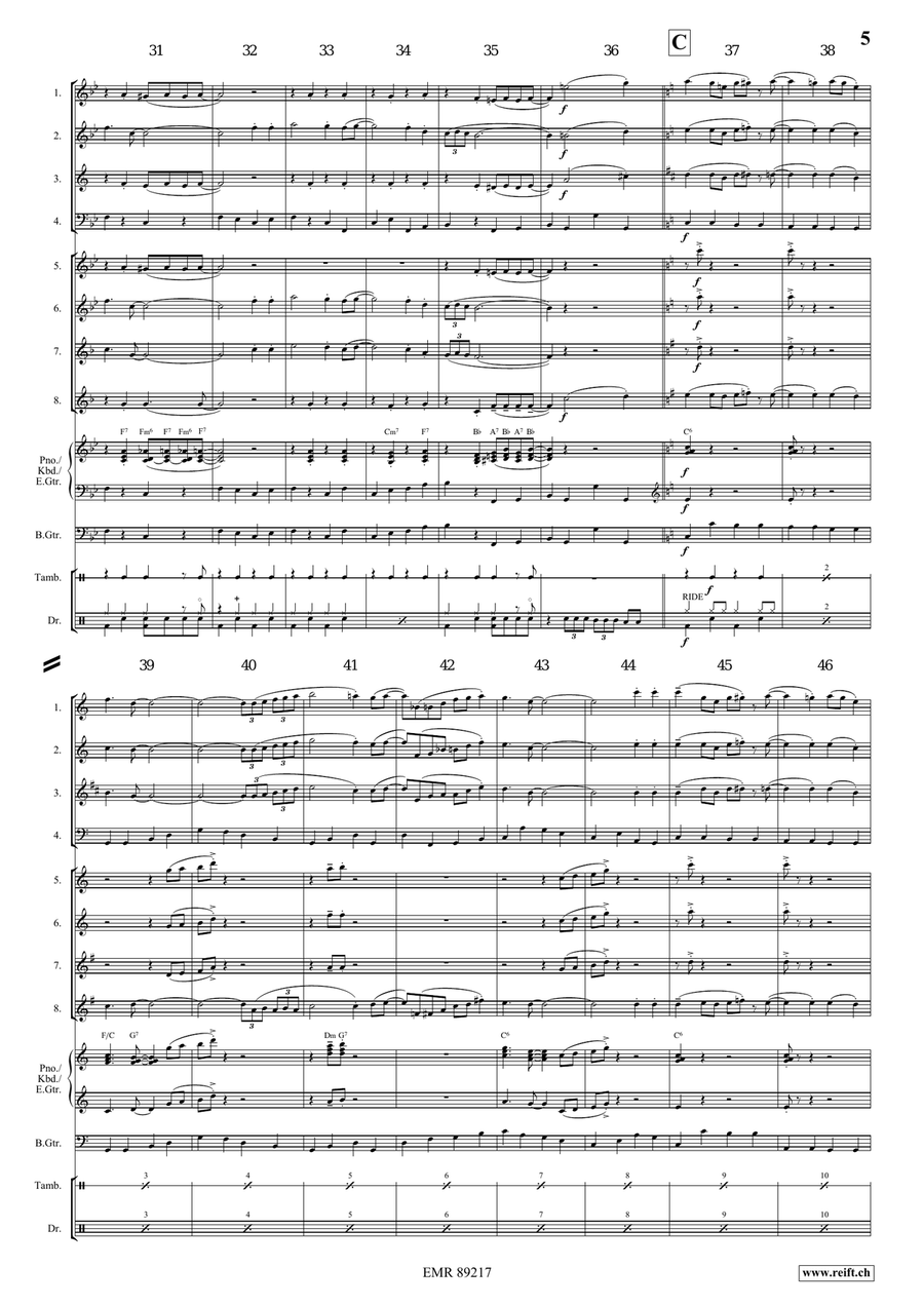 Jambalaya Jambalaya Woodwind Ensemble scores gallery preview page 6