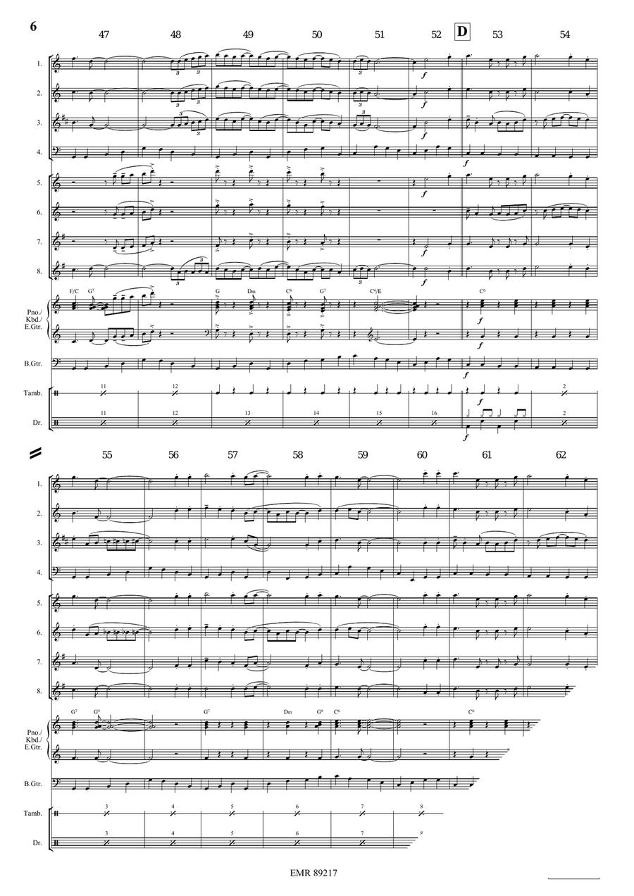 Jambalaya Jambalaya Woodwind Ensemble scores gallery preview page 7
