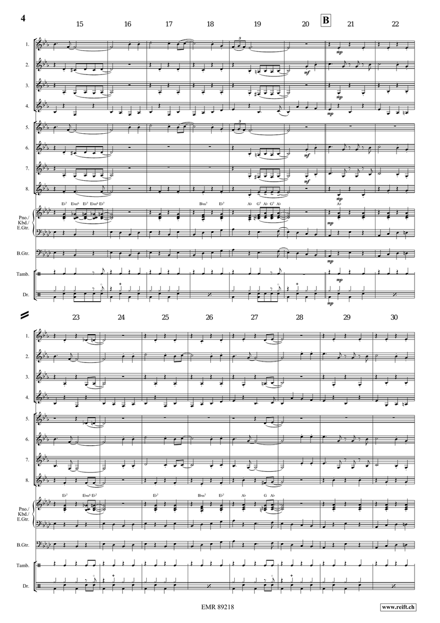 Jambalaya Jambalaya Horn scores gallery preview page 5