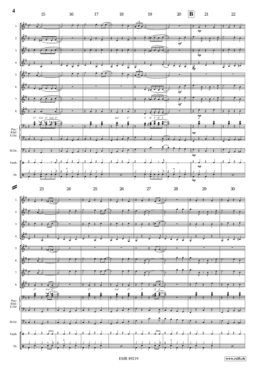 Jambalaya Jambalaya Euphonium scores gallery preview page 5