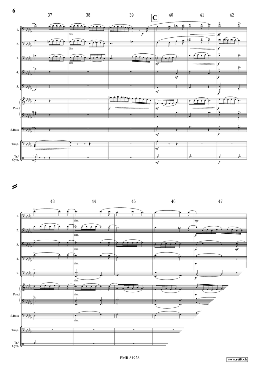 The Moldau The Moldau Trombone scores gallery preview page 6