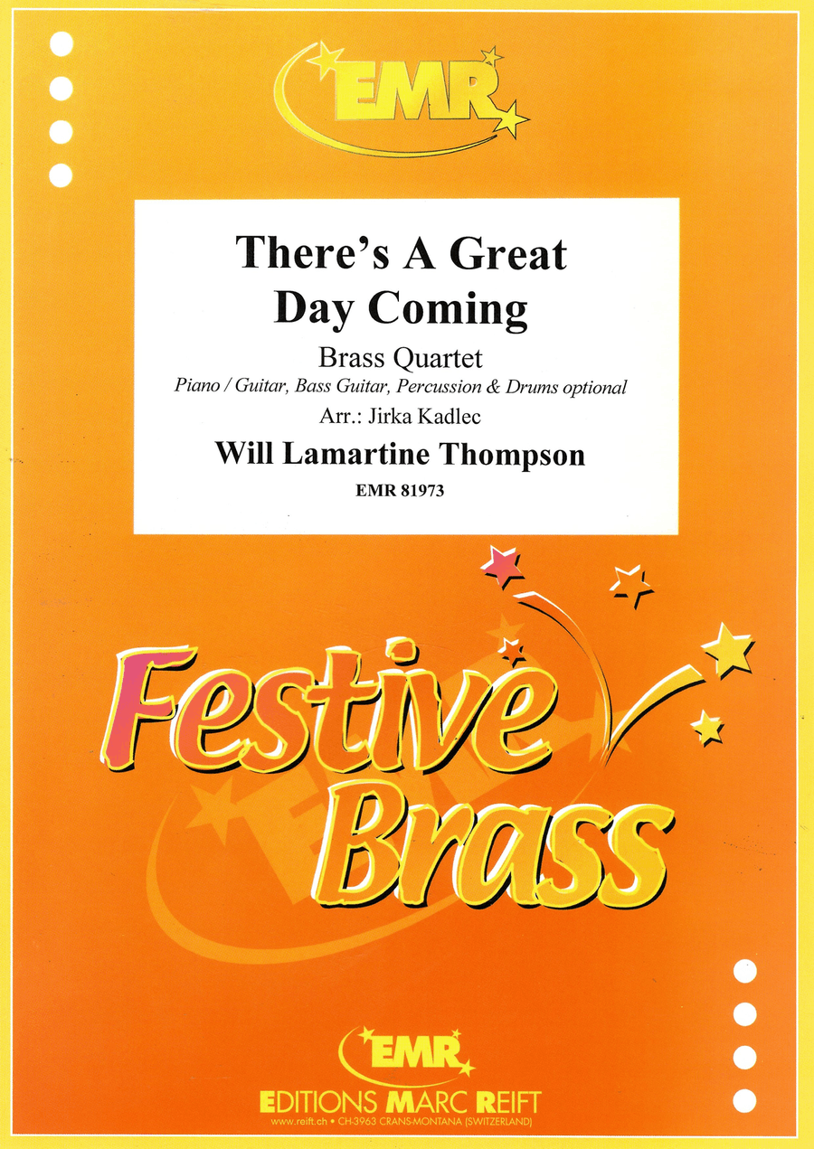 There's A Great Day Coming Brass Quartet scores gallery preview page 1