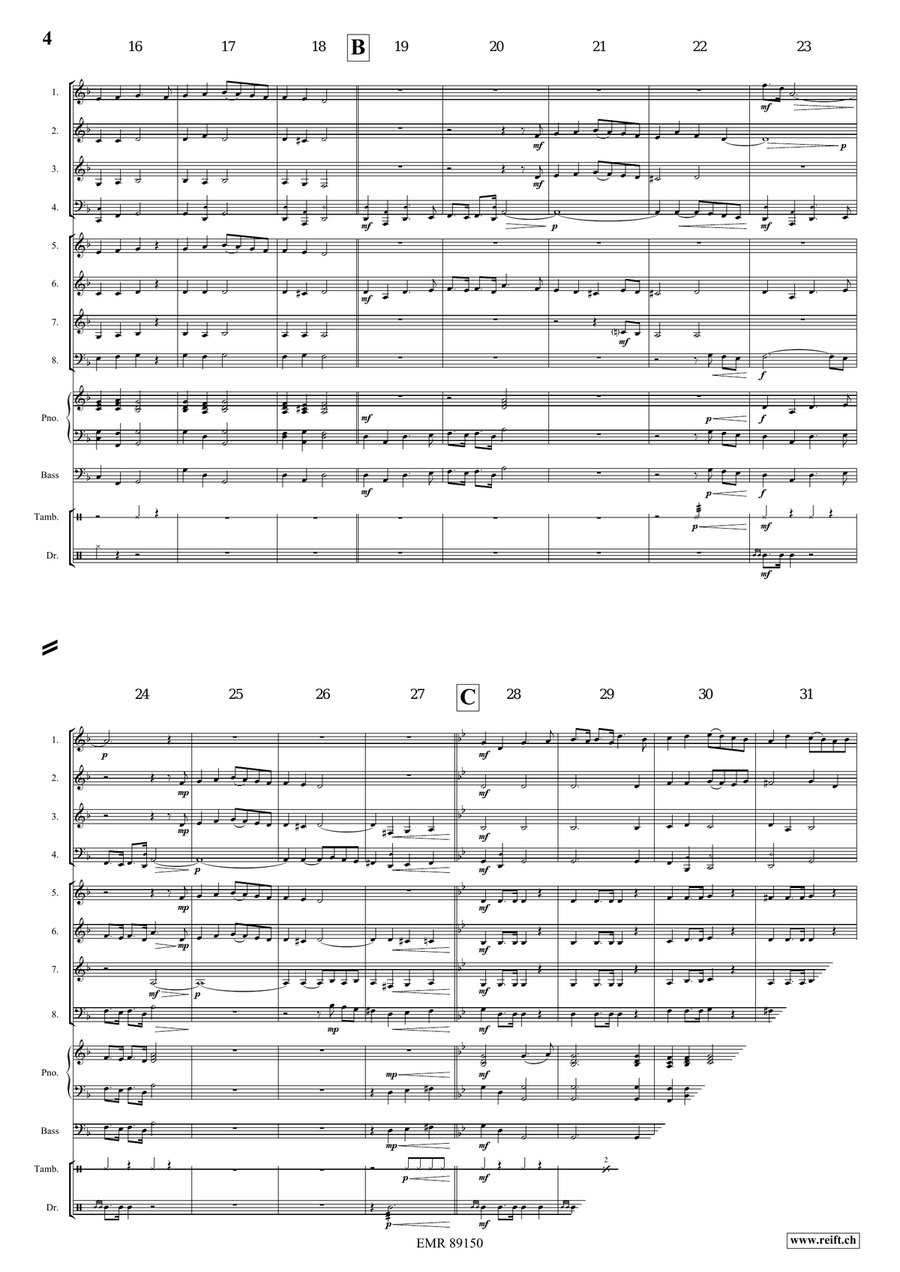 La Marche Des Rois by Jerome Naulais Score - Sheet Music page 5