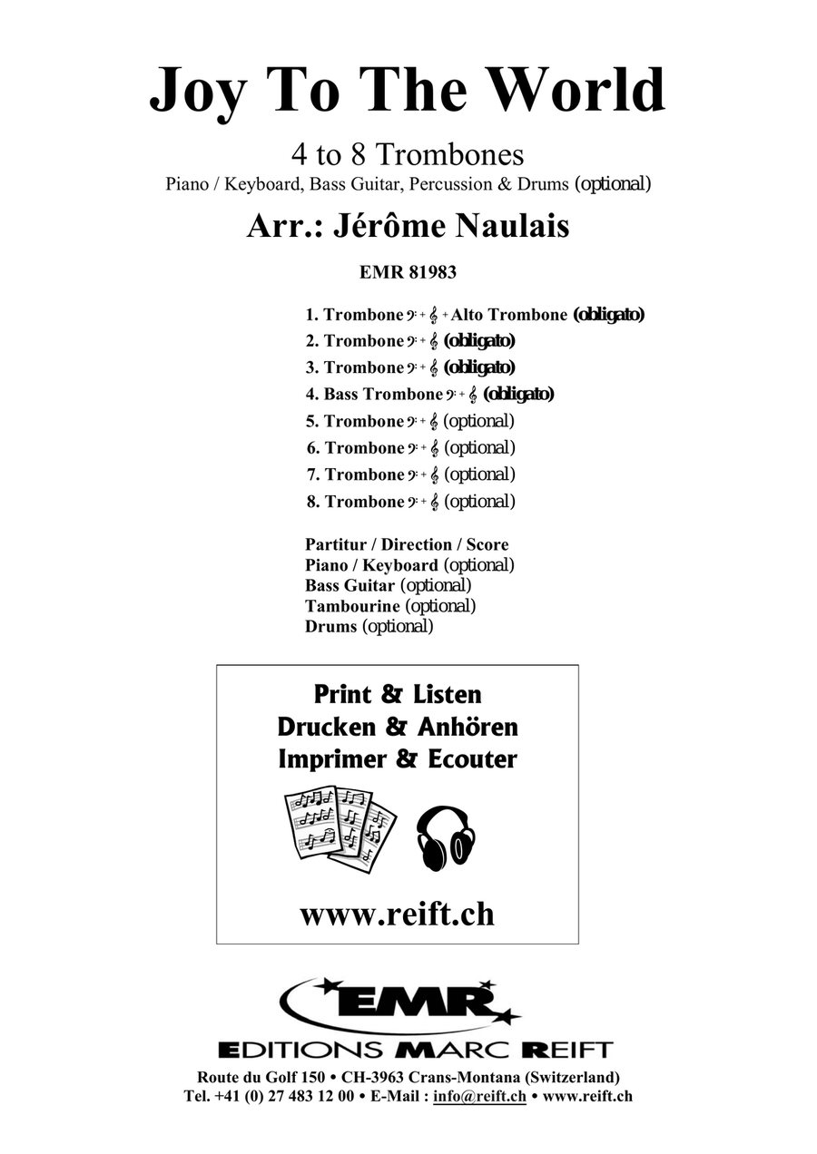 Joy To The World Joy To The World Trombone scores gallery preview page 2