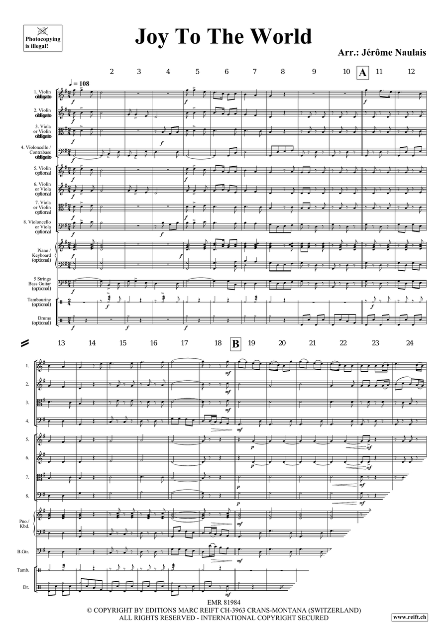 Joy To The World Joy To The World Score scores gallery preview page 4