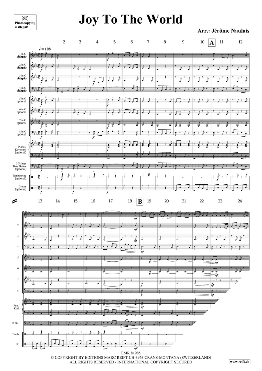 Joy To The World Joy To The World Score scores gallery preview page 4