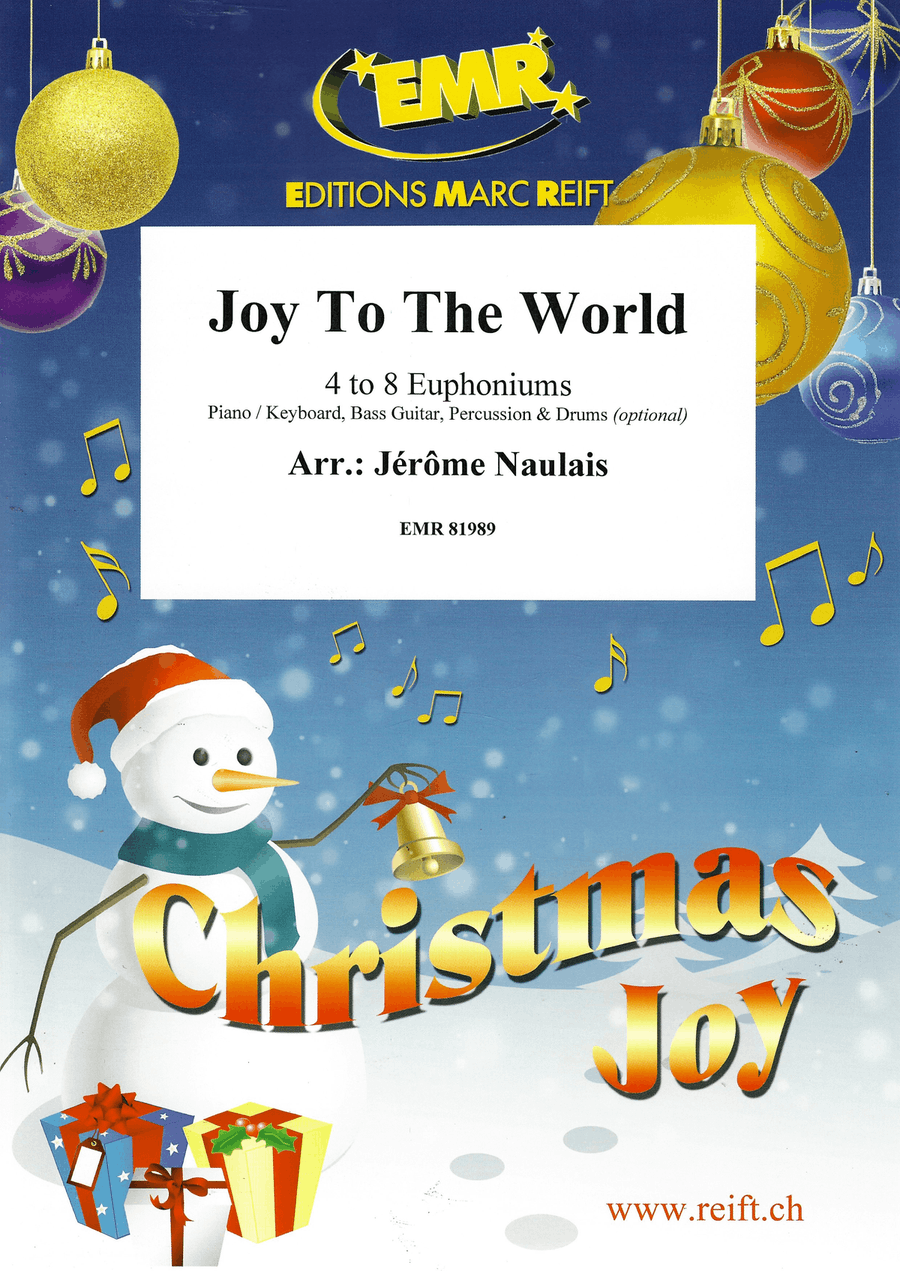 Joy To The World Joy To The World Euphonium scores gallery preview page 1