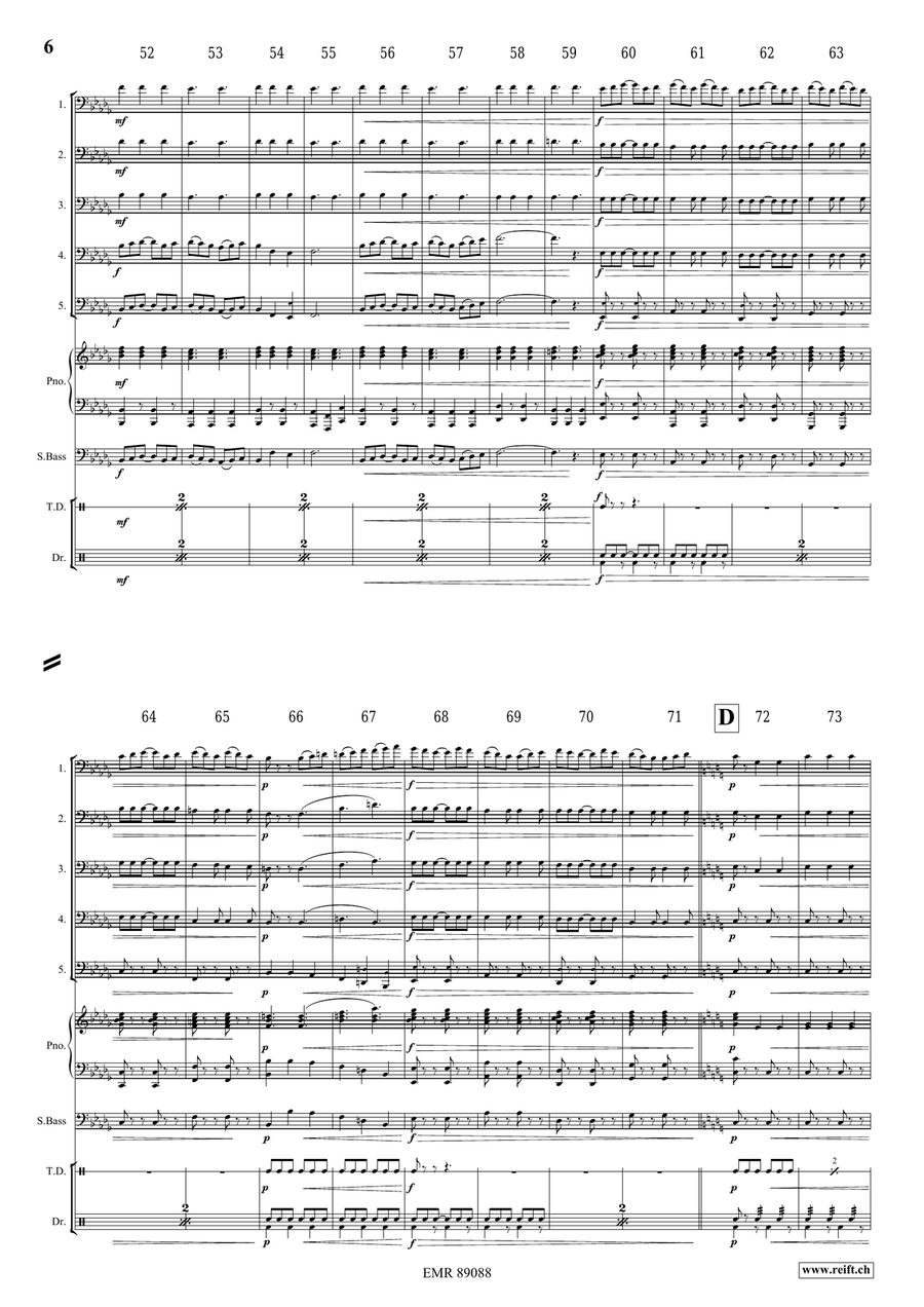 Epic Fantasy Epic Fantasy Trombone scores gallery preview page 7