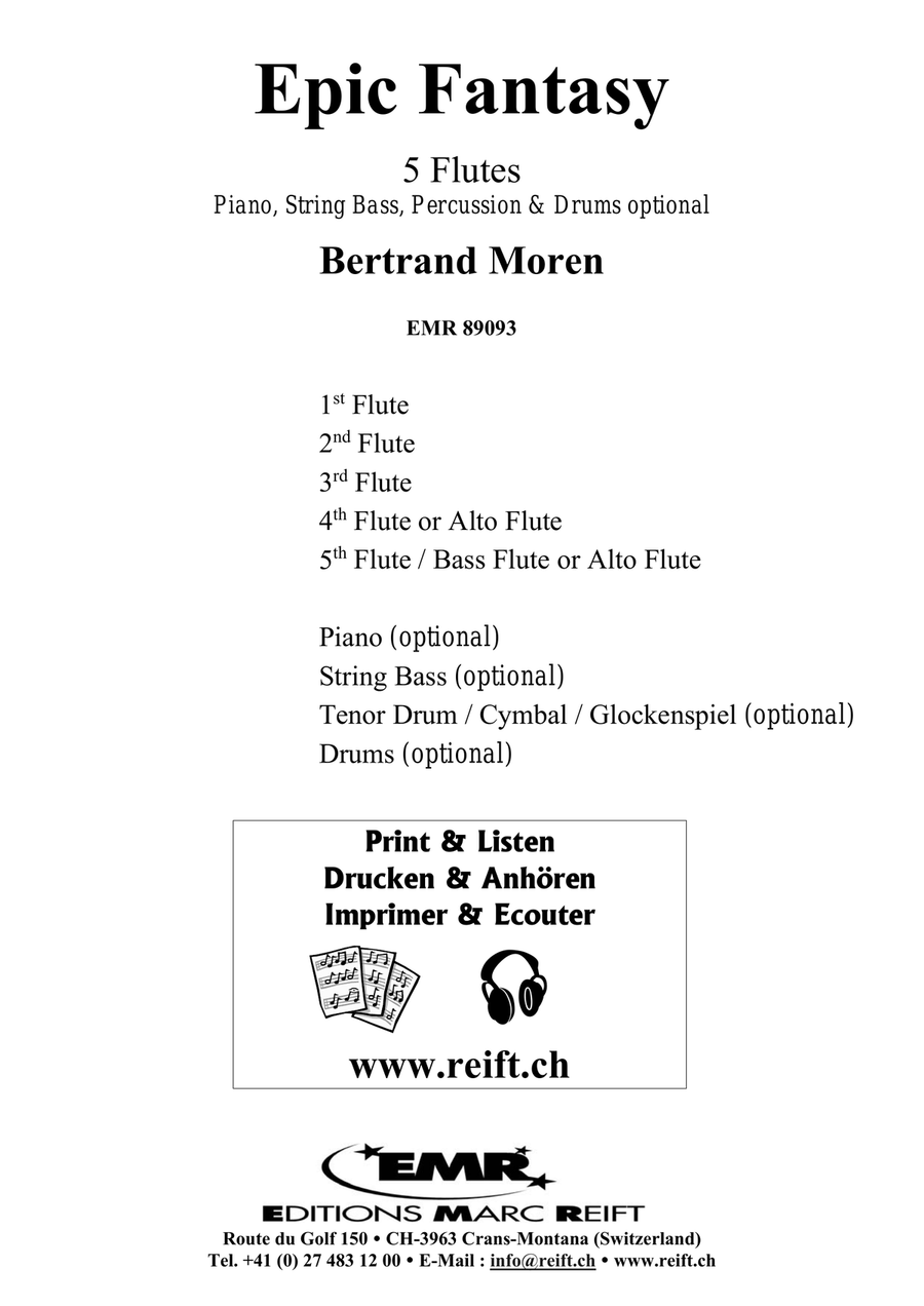Epic Fantasy Epic Fantasy Flute scores gallery preview page 2
