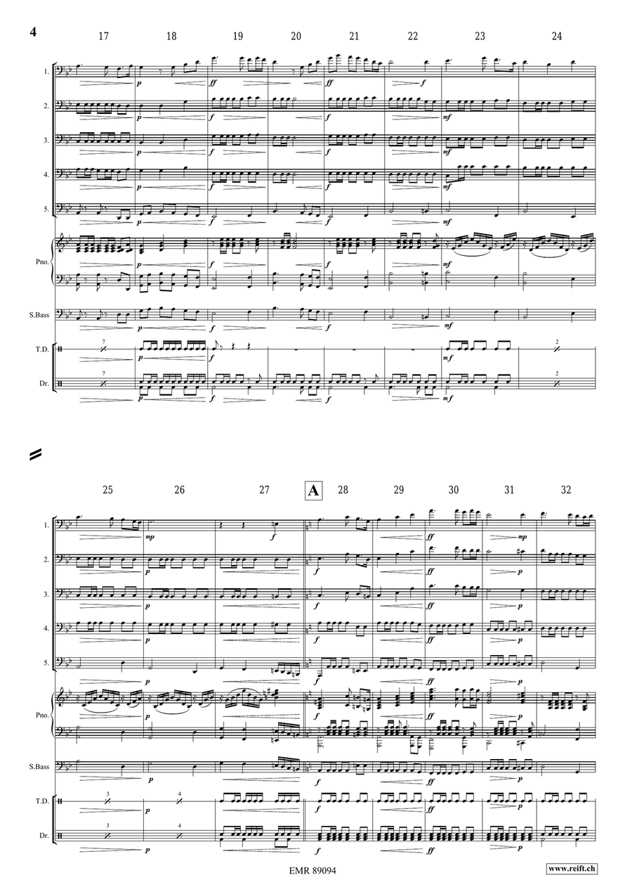 Epic Fantasy Epic Fantasy Bassoon scores gallery preview page 5