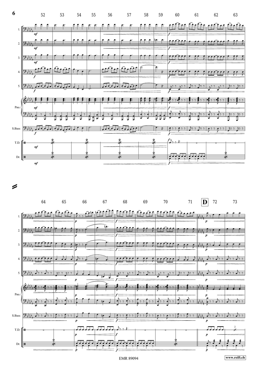 Epic Fantasy Epic Fantasy Bassoon scores gallery preview page 7