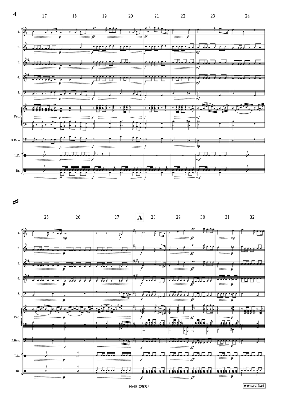 Epic Fantasy Epic Fantasy Woodwind Quintet scores gallery preview page 5