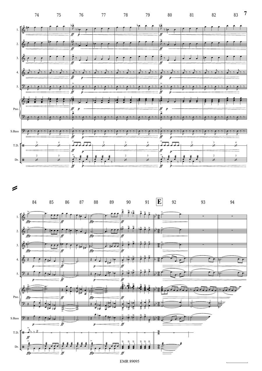 Epic Fantasy Epic Fantasy Woodwind Quintet scores gallery preview page 8