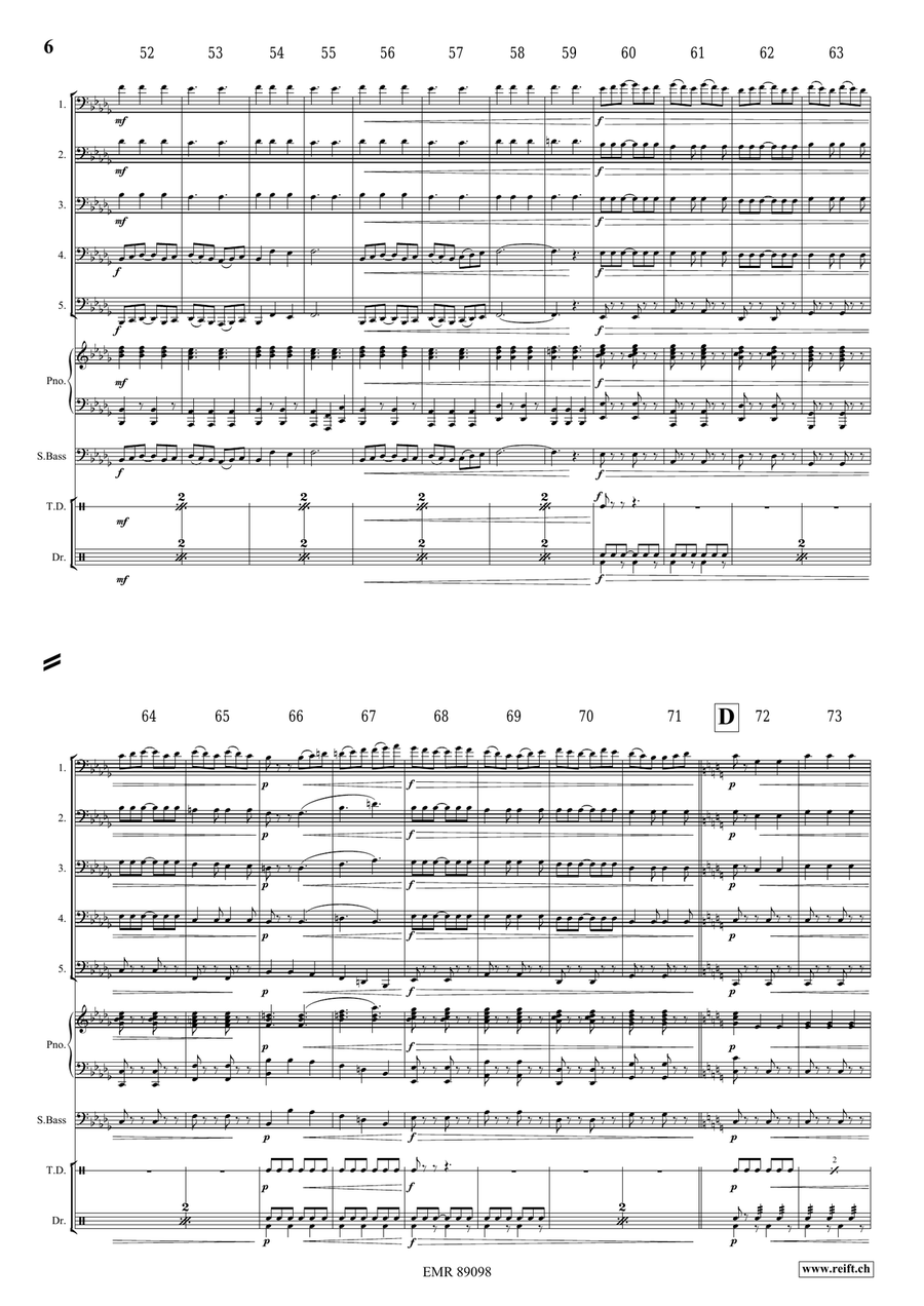 Epic Fantasy Epic Fantasy Tuba scores gallery preview page 7