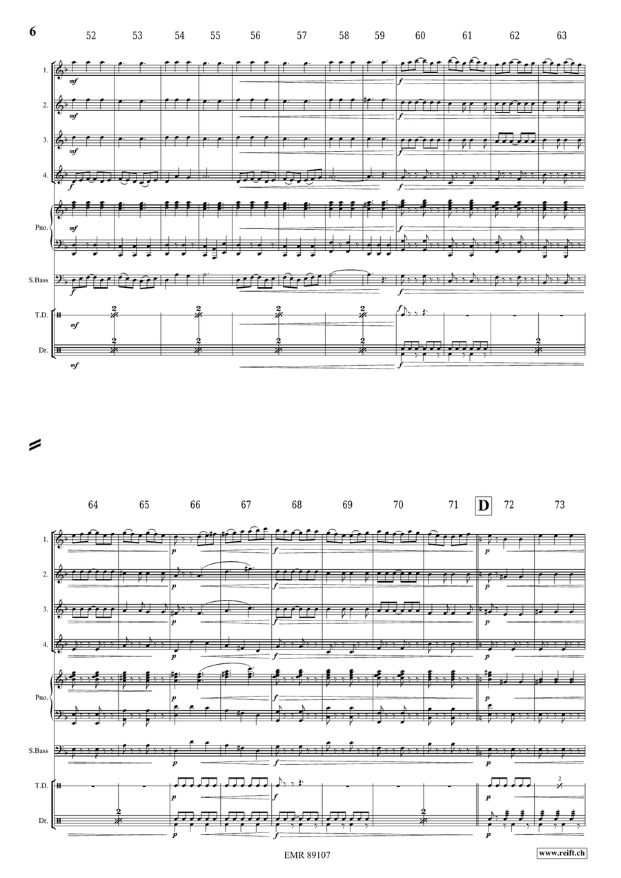 Epic Fantasy Epic Fantasy Flute Quartet scores gallery preview page 7