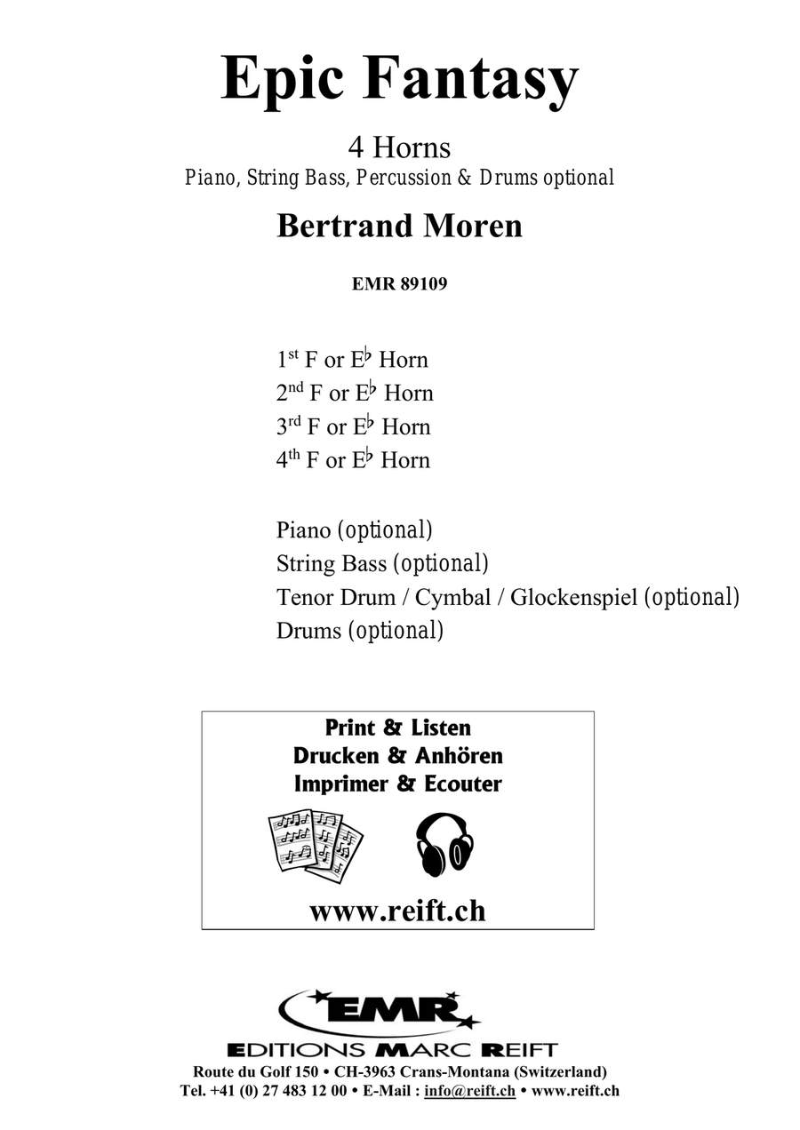 Epic Fantasy Epic Fantasy Horn scores gallery preview page 2