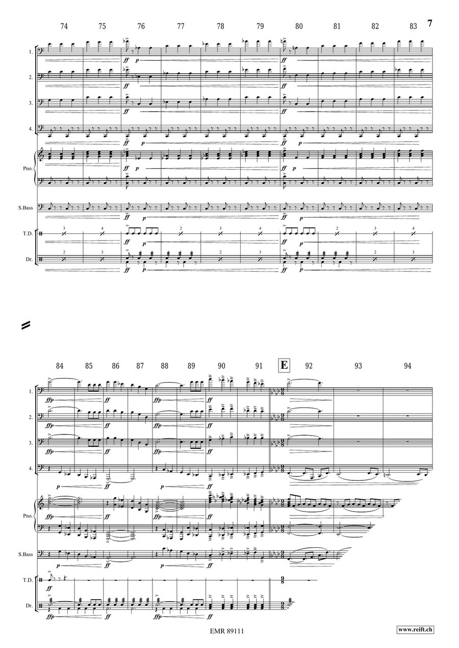 Epic Fantasy Epic Fantasy Tuba Quartet scores gallery preview page 8