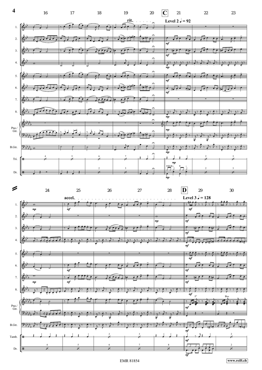 Tetris Tetris Saxophone scores gallery preview page 5