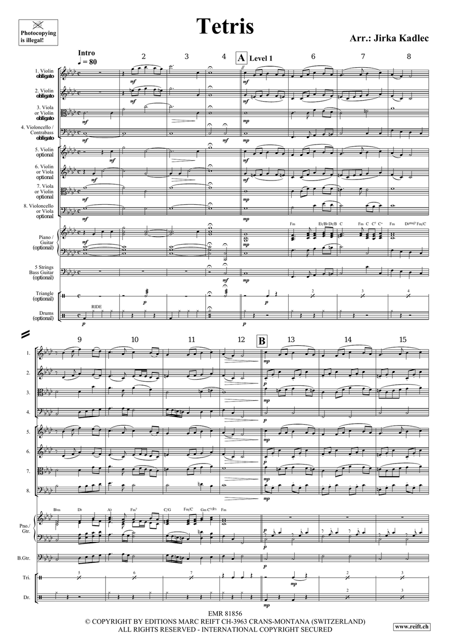 Tetris Tetris Score scores gallery preview page 4
