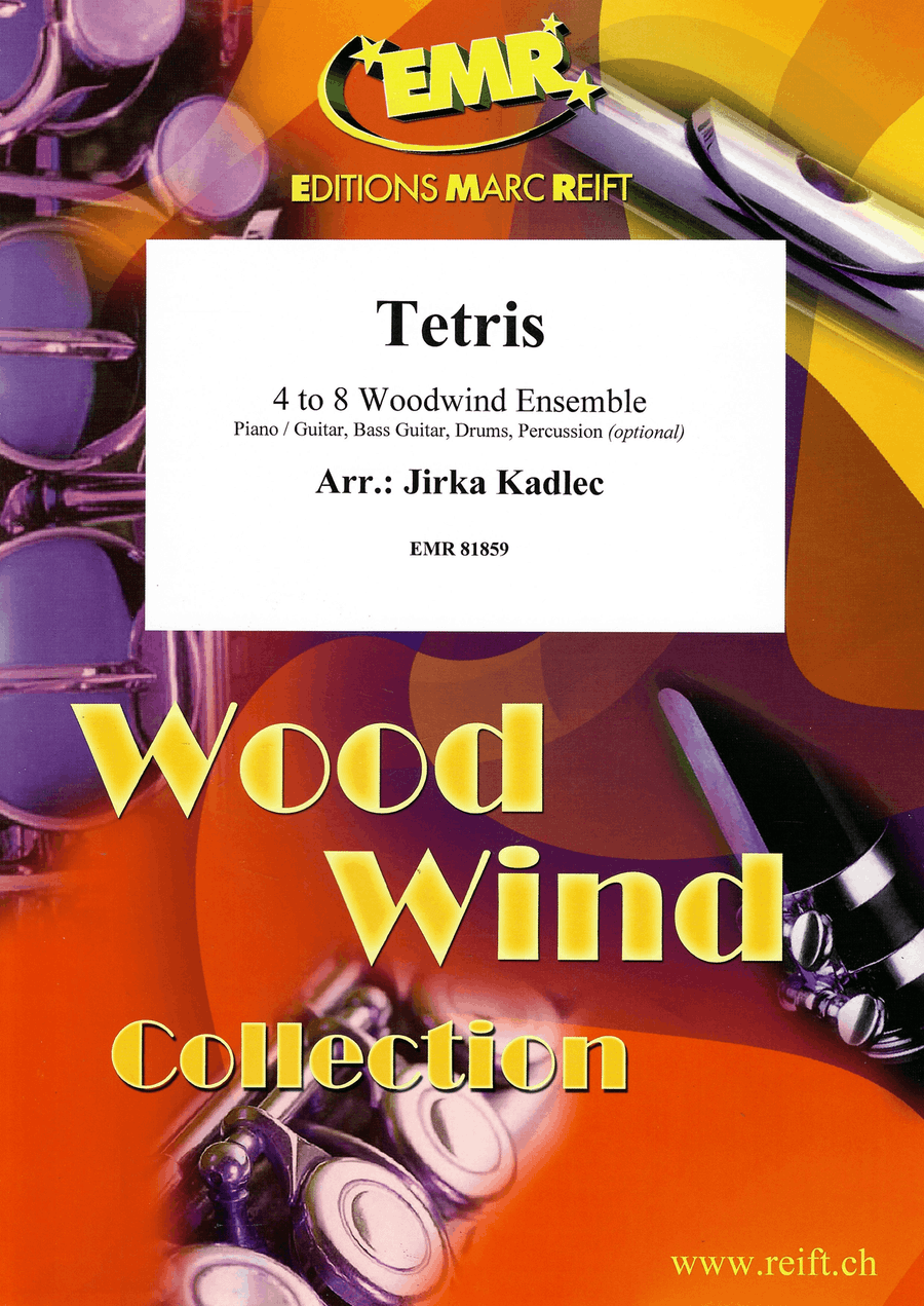 Tetris Tetris Woodwind Ensemble scores gallery preview page 1