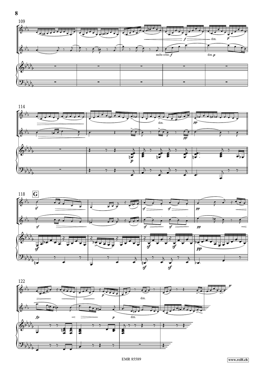 Concertpiece No. 2 by Felix Bartholdy Mendelssohn Cornet - Sheet Music page 8