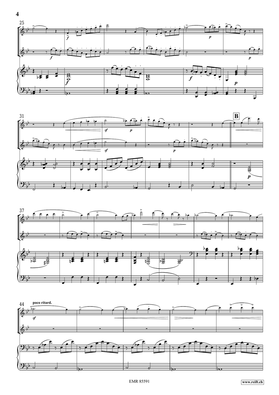 Concertpiece No. 2 by Felix Bartholdy Mendelssohn Flute Duet - Sheet Music page 4