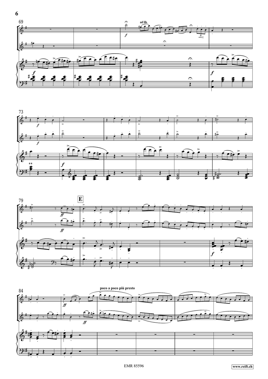 Concertpiece No. 2 by Felix Bartholdy Mendelssohn Piano Accompaniment - Sheet Music page 6