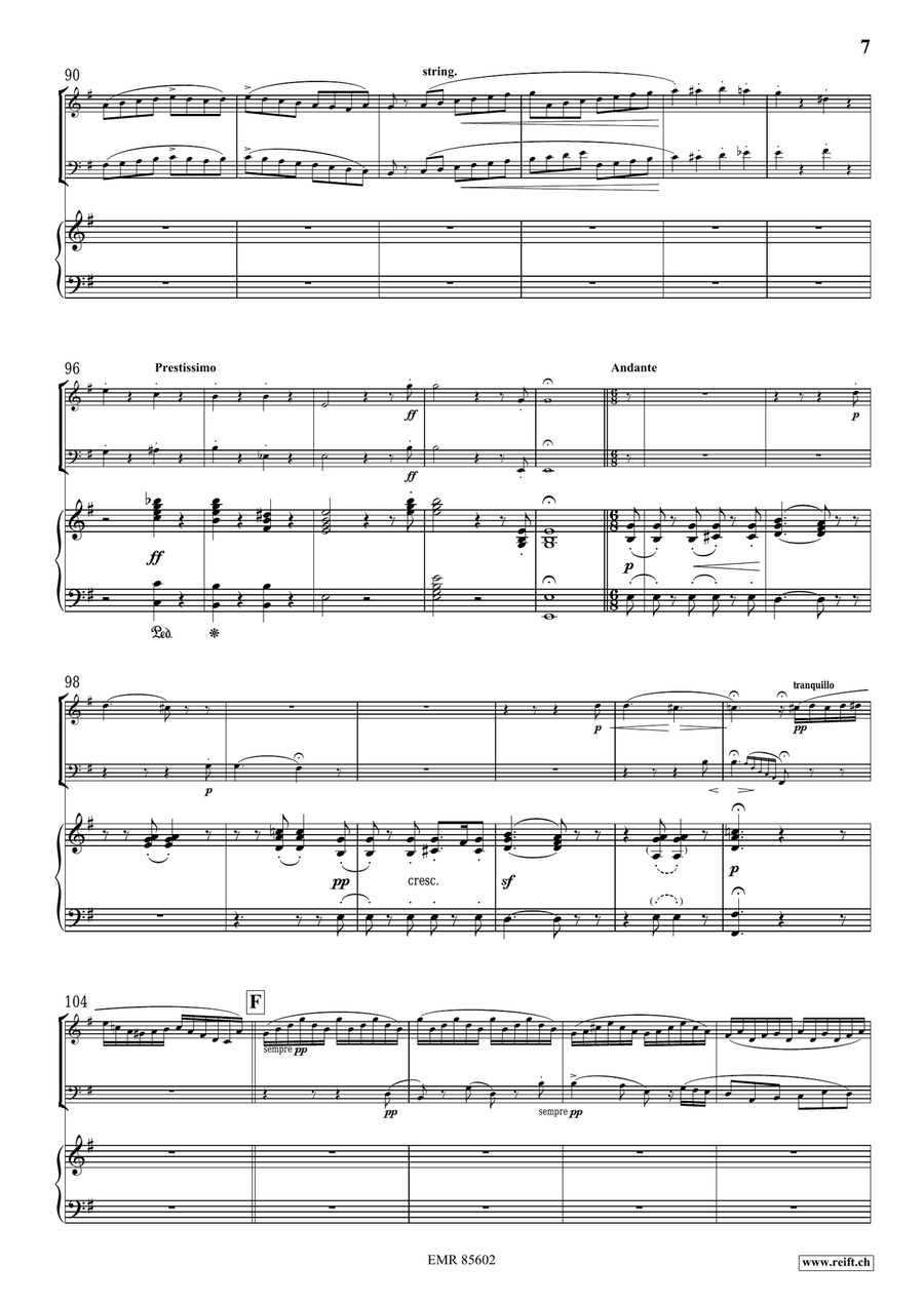 Concertpiece No. 2 by Felix Bartholdy Mendelssohn Piano Trio - Sheet Music page 7