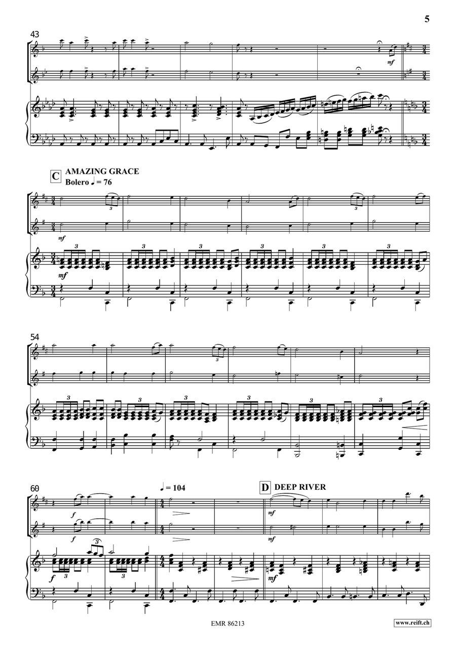 Gospel Gospel Tenor Saxophone scores gallery preview page 6