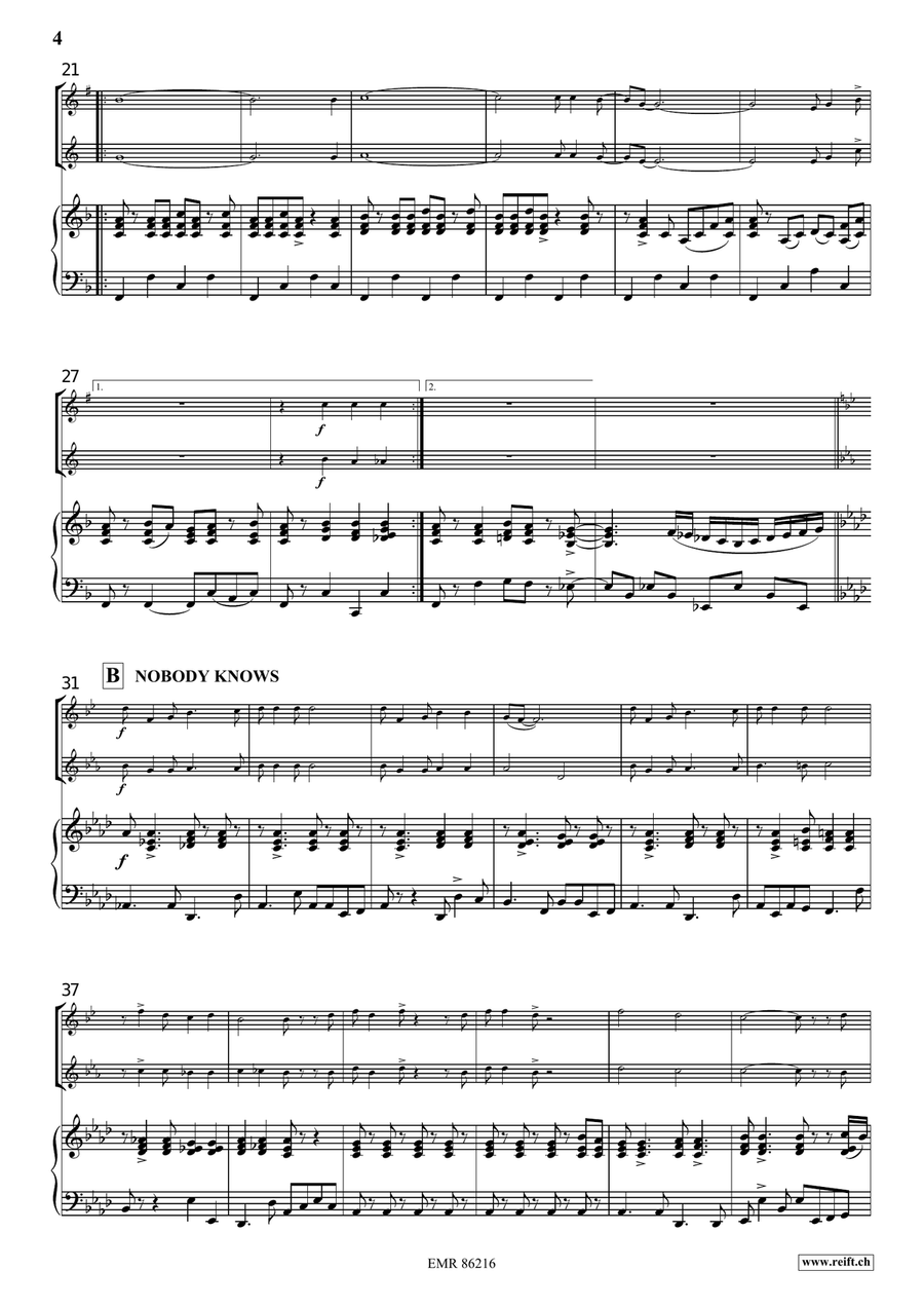 Gospel Gospel Cornet scores gallery preview page 5