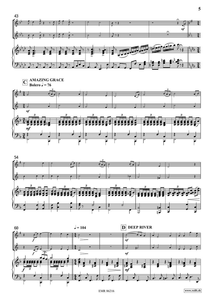 Gospel Gospel Cornet scores gallery preview page 6