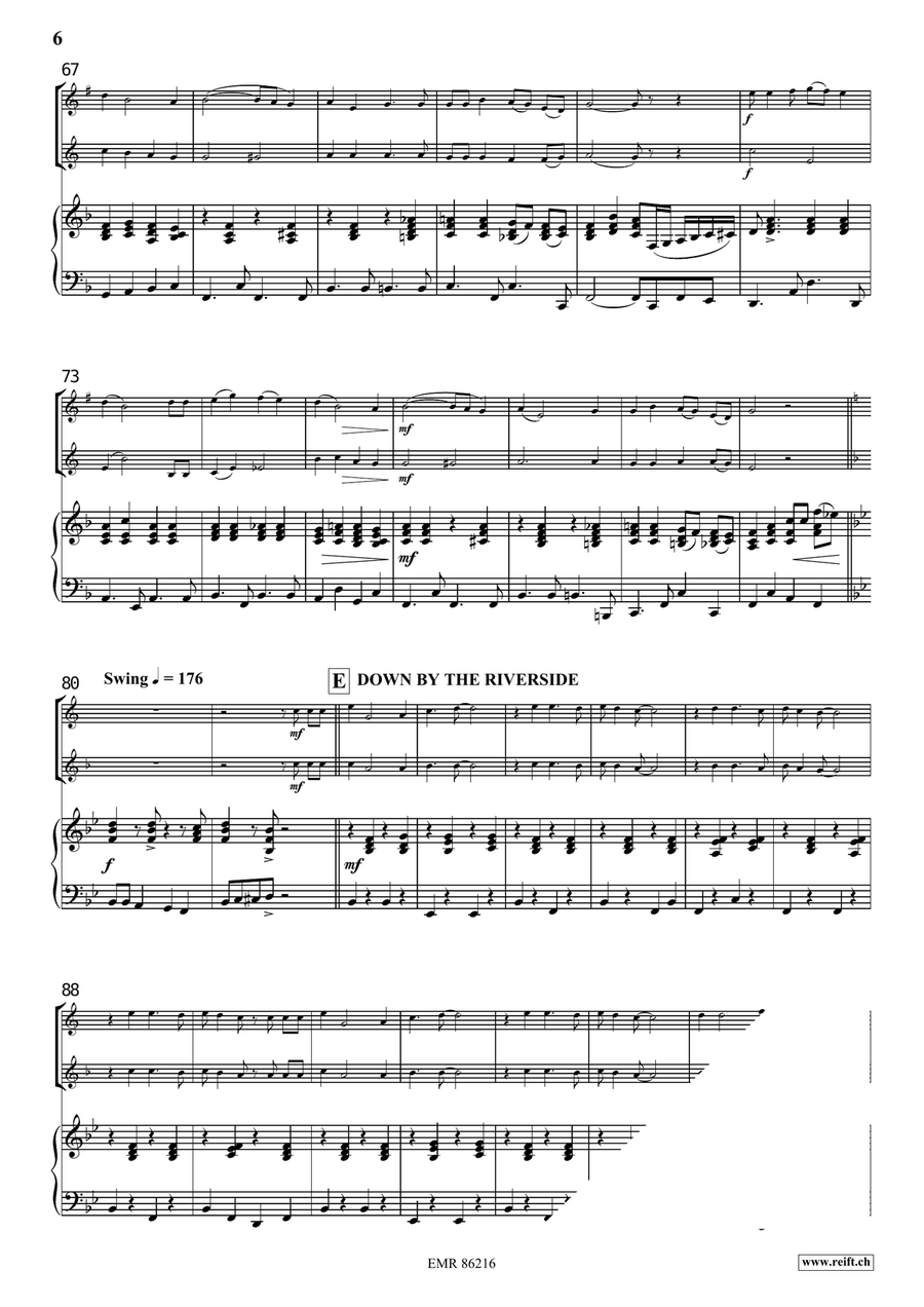 Gospel Gospel Cornet scores gallery preview page 7