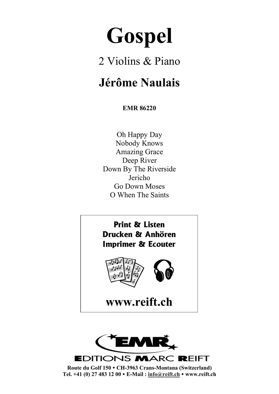Gospel Gospel Violin scores gallery preview page 2