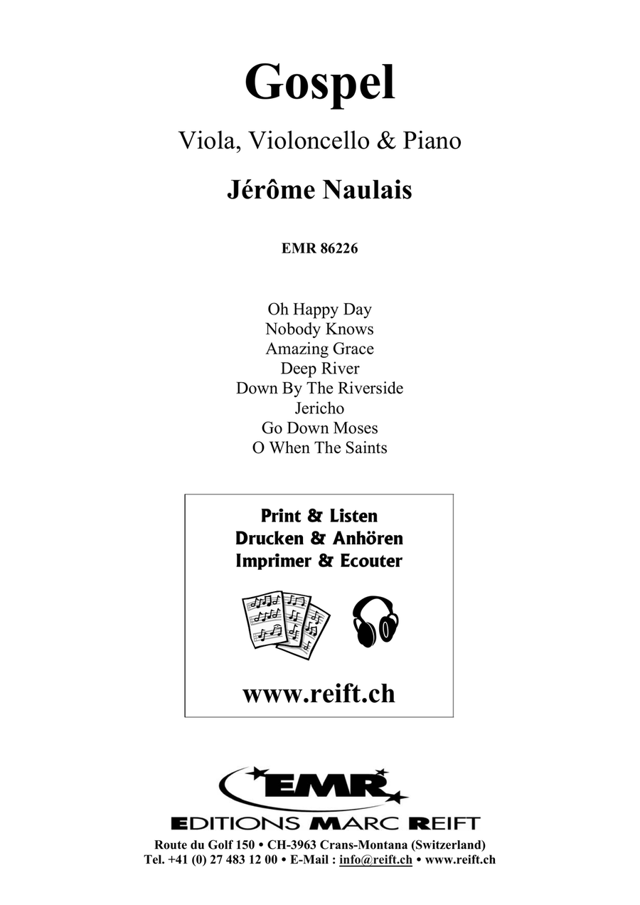 Gospel Gospel Cello scores gallery preview page 2