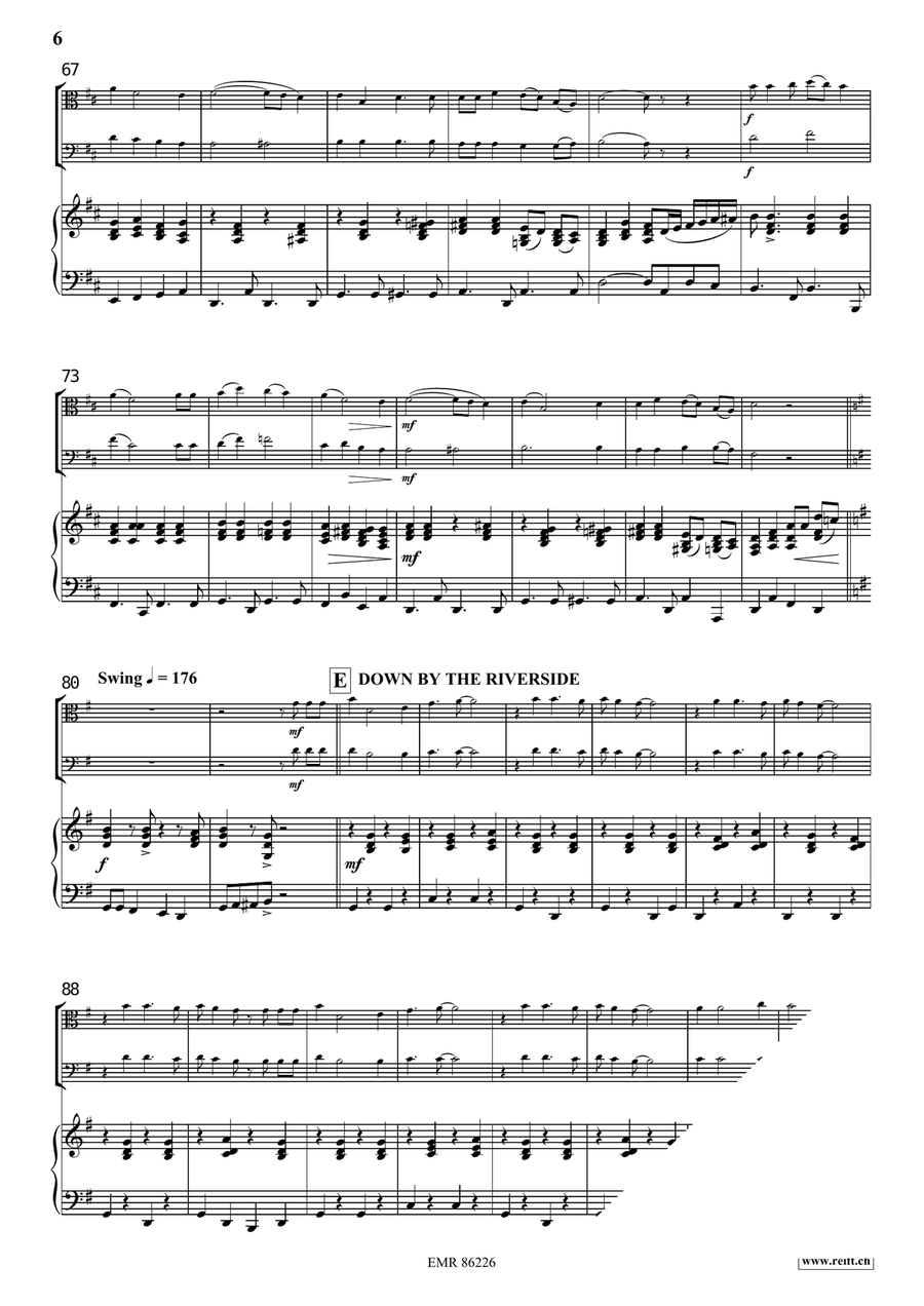 Gospel Gospel Cello scores gallery preview page 7