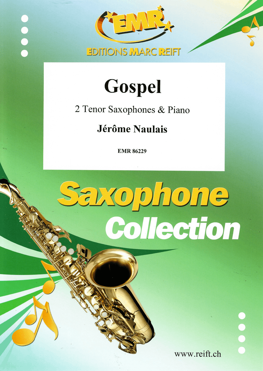 Gospel Gospel Tenor Saxophone scores gallery preview page 1