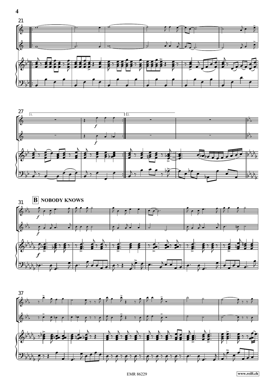 Gospel Gospel Tenor Saxophone scores gallery preview page 5