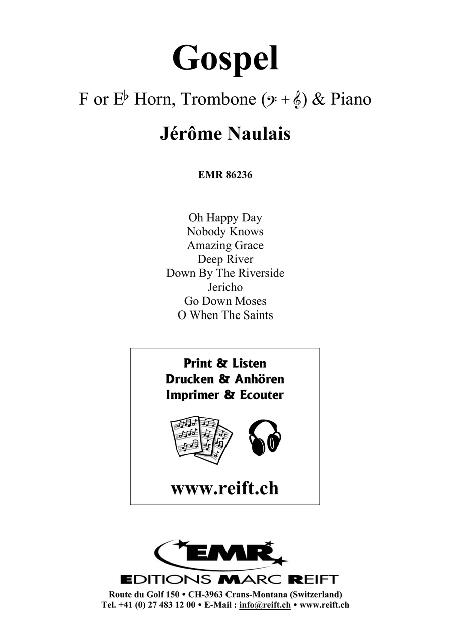 Gospel Gospel Horn scores gallery preview page 2