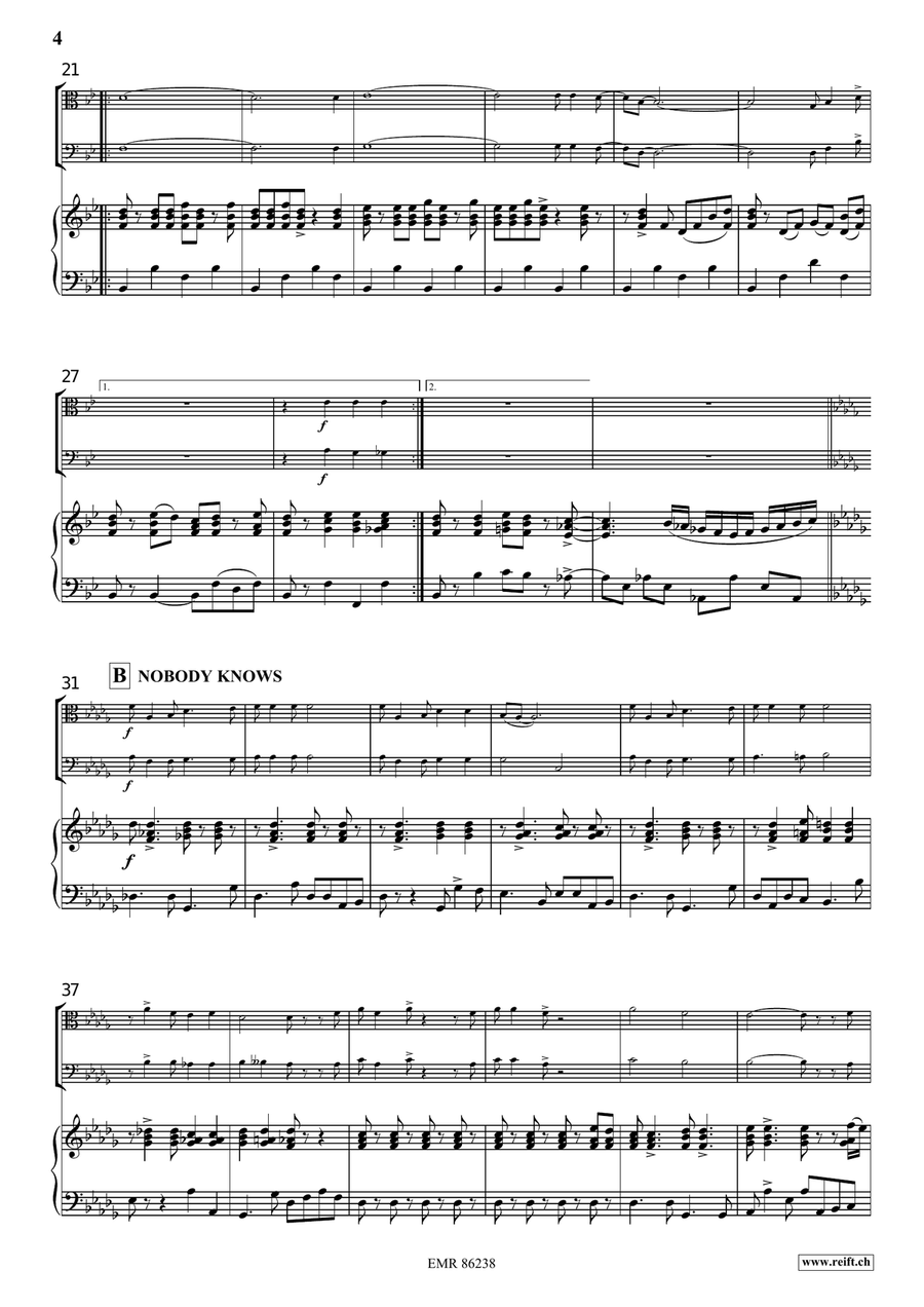 Gospel Gospel Piano Accompaniment scores gallery preview page 5