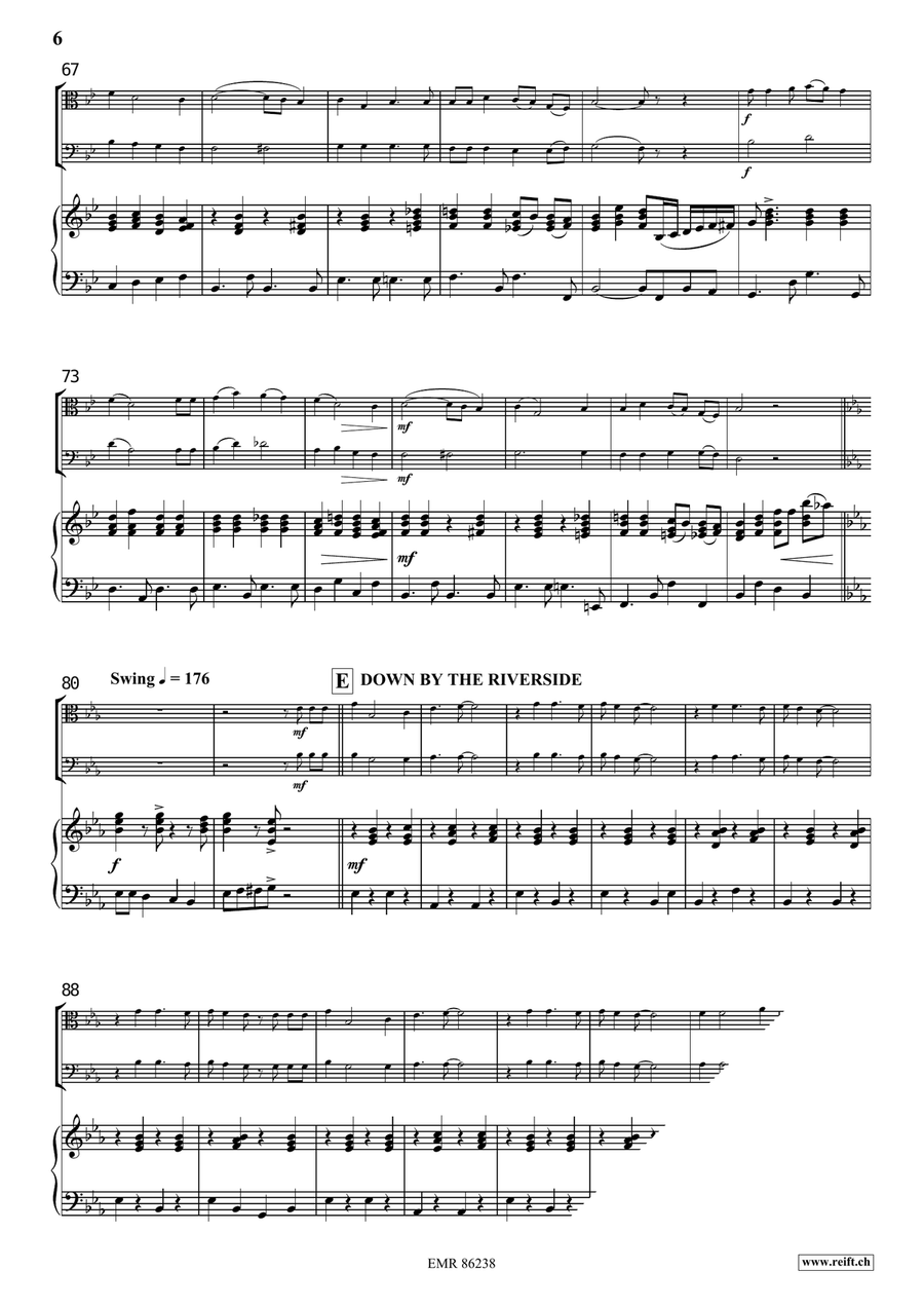 Gospel Gospel Piano Accompaniment scores gallery preview page 7