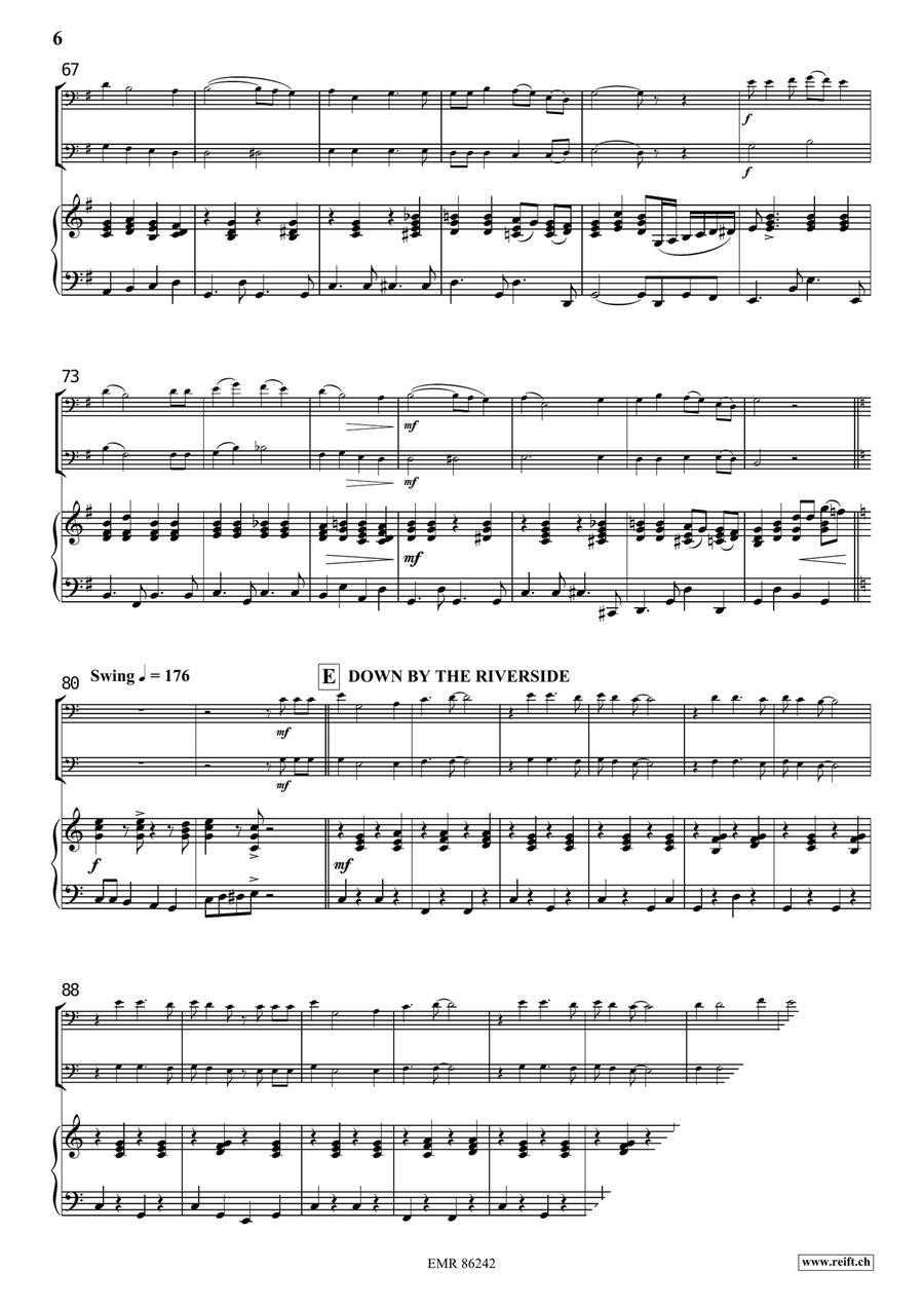 Gospel Gospel Cello scores gallery preview page 7