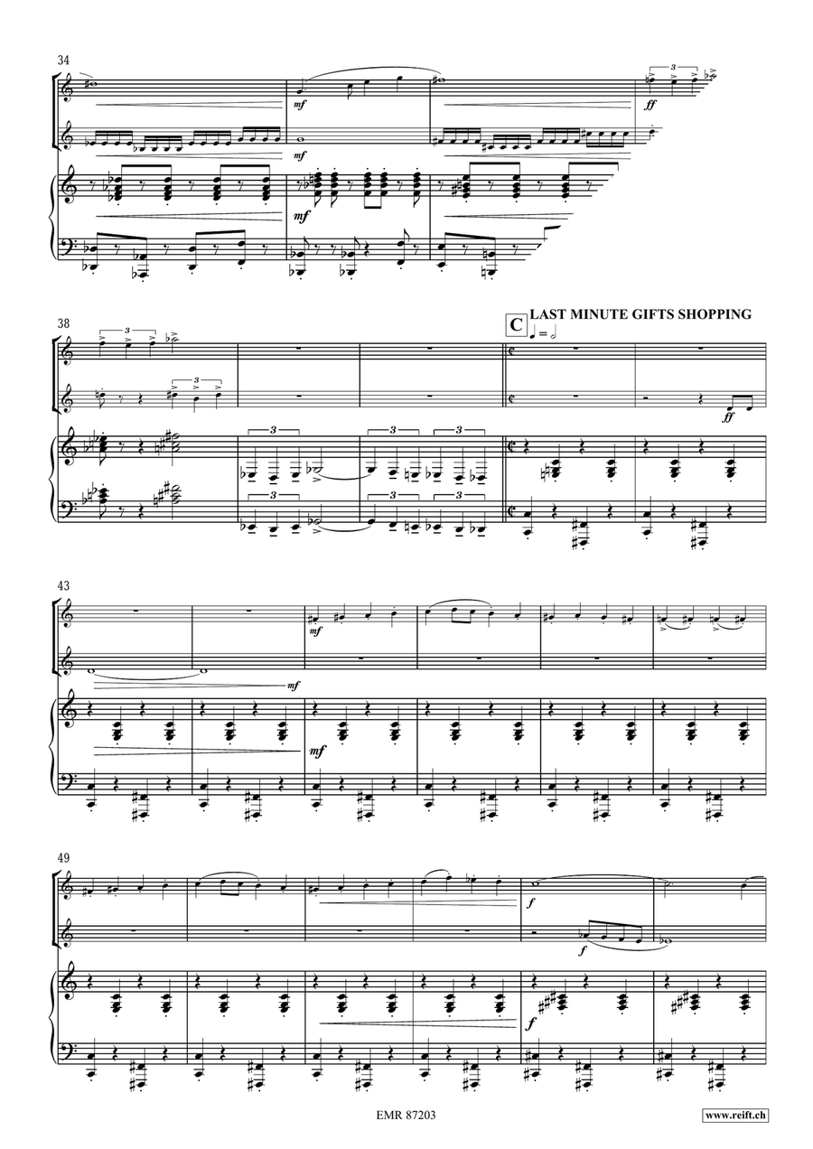 Christmas Journey Christmas Journey Trumpet Duet scores gallery preview page 6