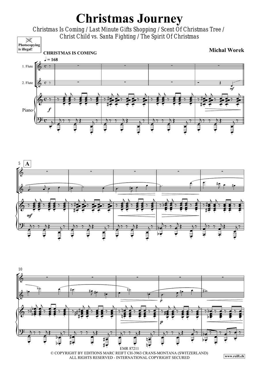 Christmas Journey Christmas Journey Flute Duet scores gallery preview page 4