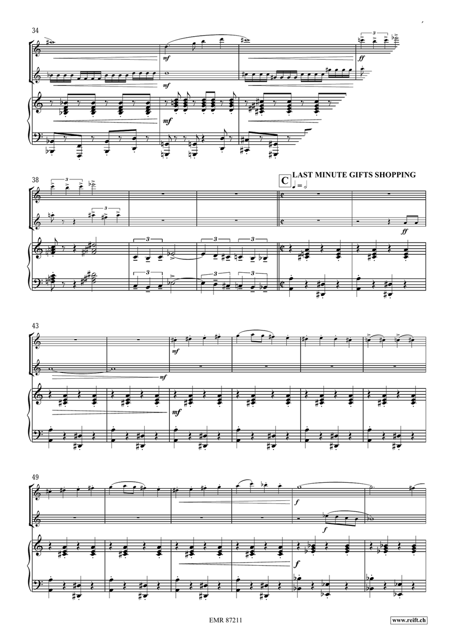 Christmas Journey Christmas Journey Flute Duet scores gallery preview page 6