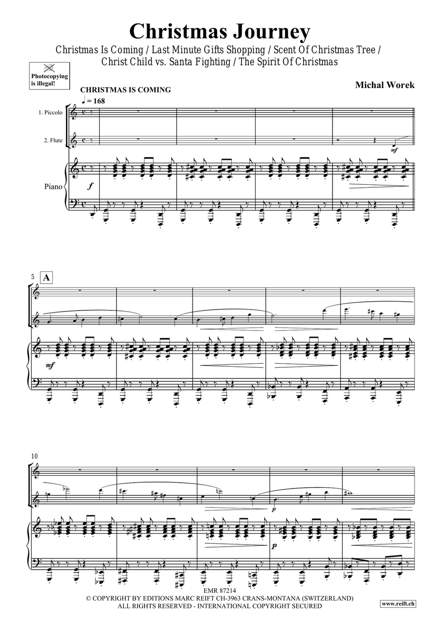 Christmas Journey Christmas Journey Piccolo scores gallery preview page 4