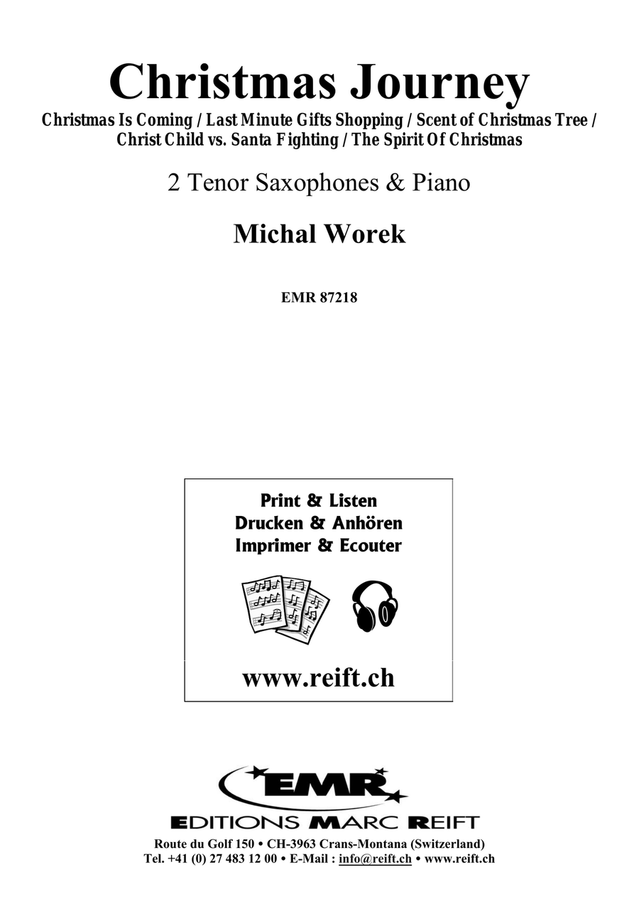 Christmas Journey Christmas Journey Tenor Saxophone scores gallery preview page 2