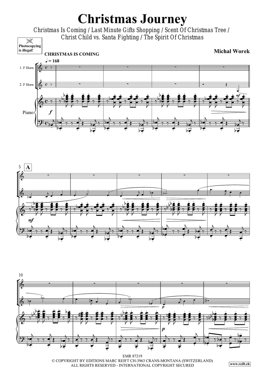 Christmas Journey Christmas Journey Horn scores gallery preview page 4