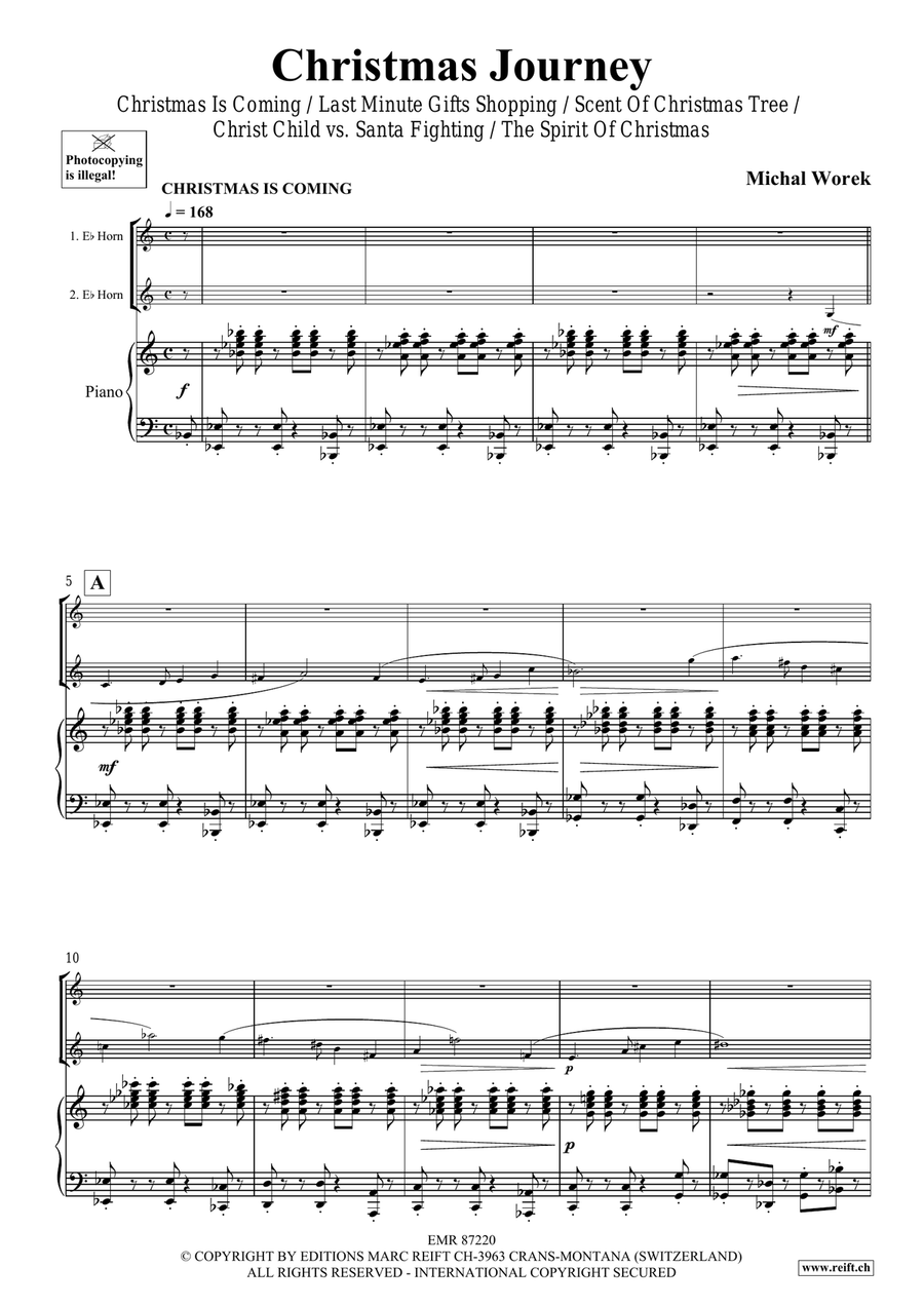 Christmas Journey Christmas Journey Horn scores gallery preview page 4