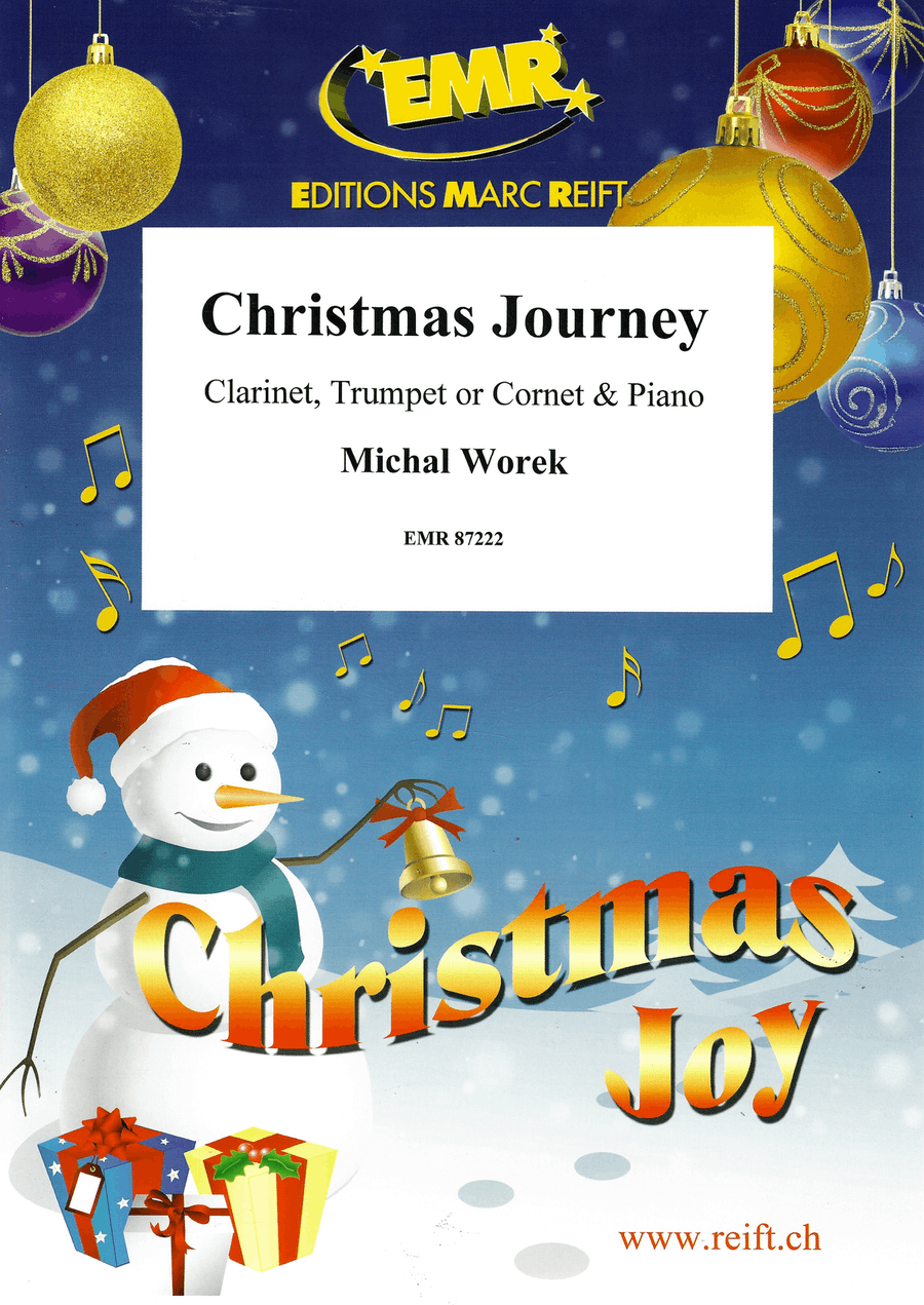 Christmas Journey Christmas Journey Clarinet scores gallery preview page 1