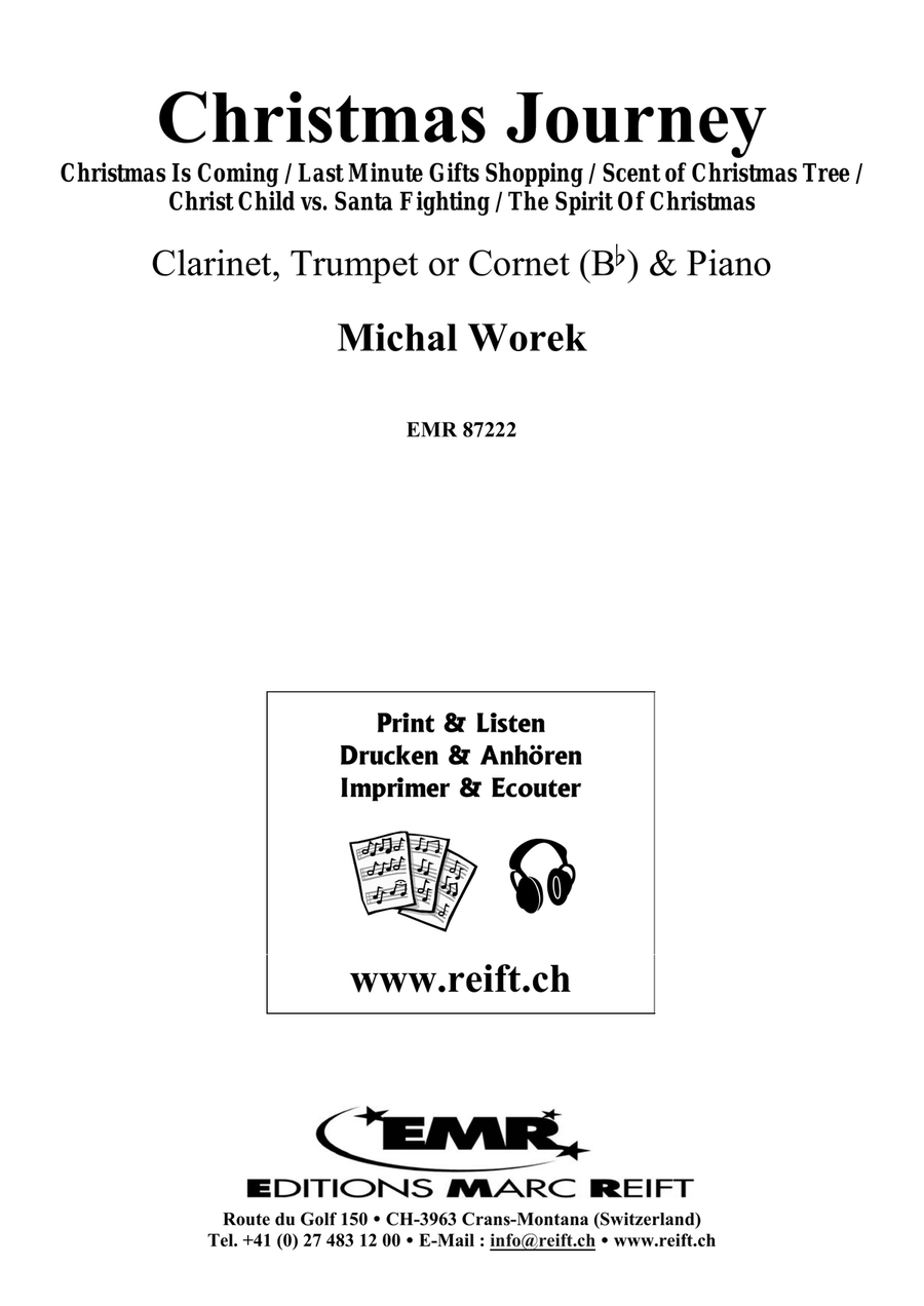 Christmas Journey Christmas Journey Clarinet scores gallery preview page 2